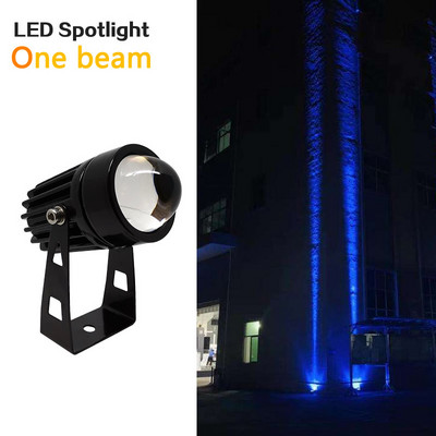 LED Colorful Beam Spotlight Outdoor Red Green Blue Beam RGB Beam Wall Light IP66 Αδιάβροχο τηλεχειριστήριο για εξωτερικό φωτισμό τοπίου