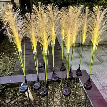 Garden Solar Reed Lights Outdoor Fiber Light Αδιάβροχο Φωτιστικό Κήπου Προσομοίωσης Φωτιστικά τοπίου για Διακόσμηση Αίθριου σπιτιού