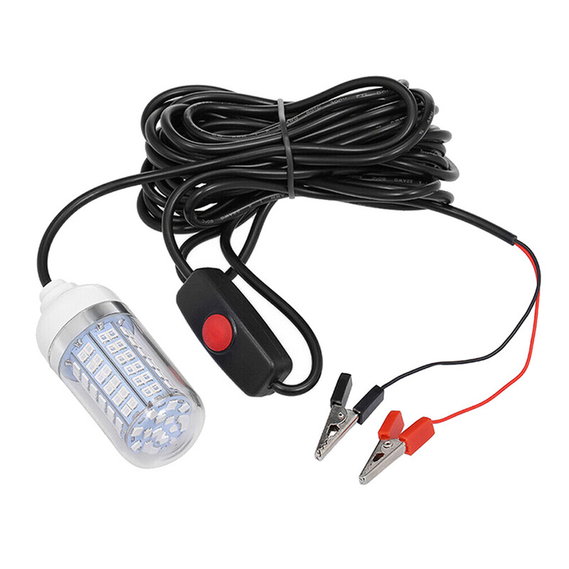 Lumină de pescuit 12V 108 2835SMD LED Lumină de pescuit subacvatică IP68 Lampă de căutare a momelilor Attr ts Creveți Calamar Krill Lumină verde