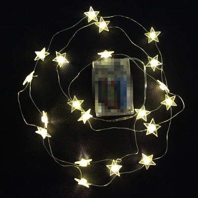 20 LED 2 m styginių lemputė flamingo ananasų žvaigždės arbūzo formos LED lempa, skirta Havajų vestuvių gimtadienio vakarėliui vaikų kambario dekoravimui