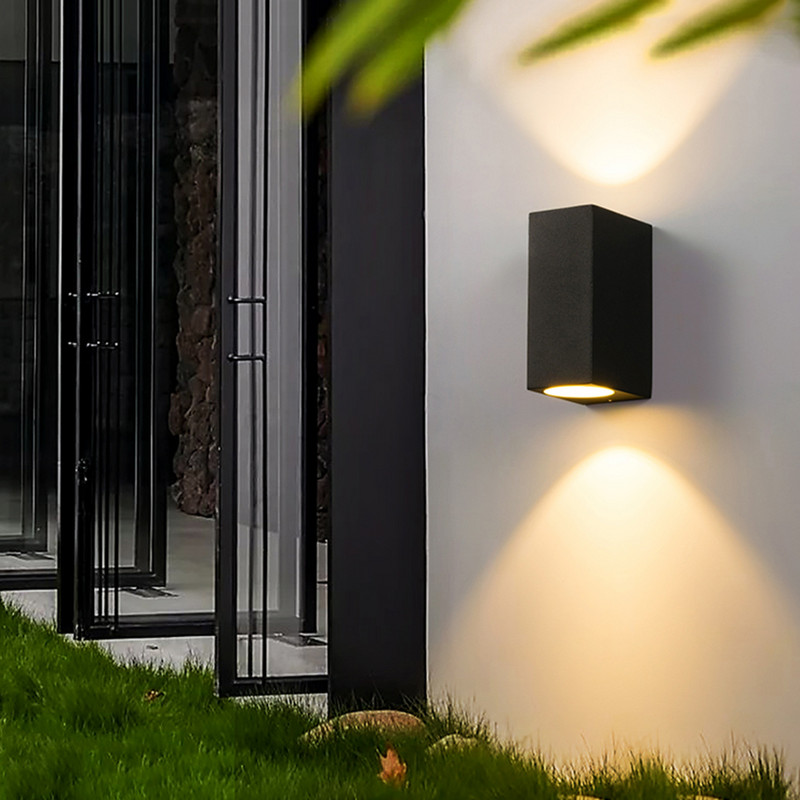 Vanjske vodootporne zidne svjetiljke Unutarnje gornje i donje zidno svjetlo Vrt Veranda Terasa Zidna rasvjeta Hodnik Balkon Zidni svijećnjak AU87