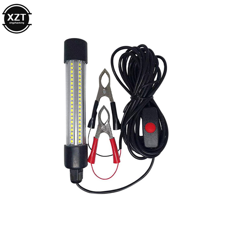 13W DC12V LED žvejybos žibintai IP68 žalia povandeninės žvejybos lempa panardinamos valties nakties lempos pritraukia kalmarų krilių šviesą