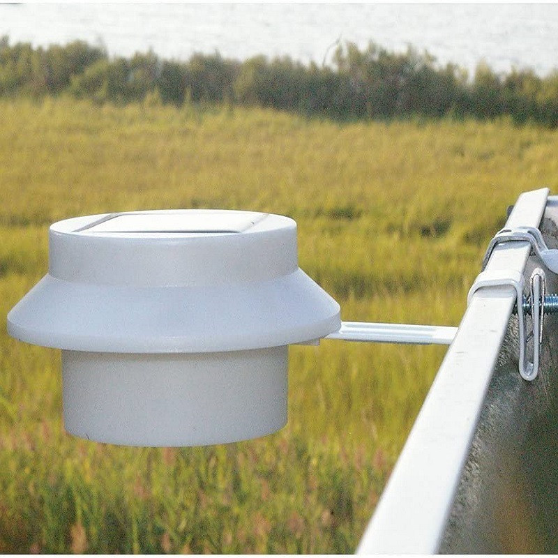 Saulės šviesa 3LED turėklai lauko dekoravimo lempa karnizai kiemo sodo sieninė tvora kriaukle kraštovaizdžio indukcinio apšvietimo žibintas