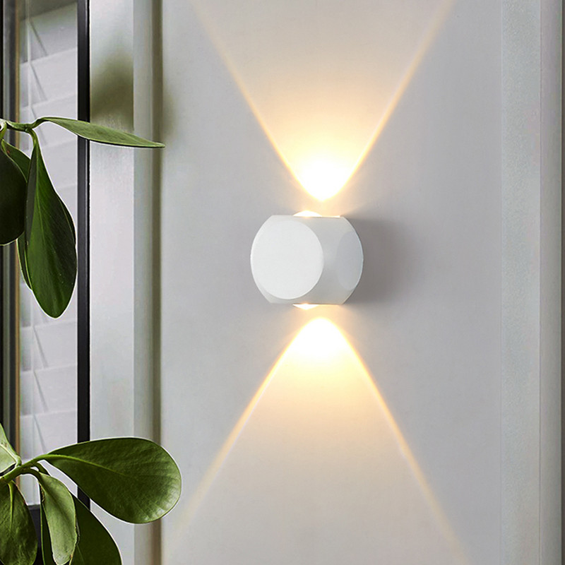 Neperšlampami lauko sieniniai šviestuvai Vidaus aukštyn ir žemyn sieninis šviestuvas Sodo veranda terasa Sieninis apšvietimas Koridorius Balkonas Sieninė lemputė AU78