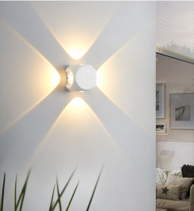 Neperšlampami lauko sieniniai šviestuvai Vidaus aukštyn ir žemyn sieninis šviestuvas Sodo veranda terasa Sieninis apšvietimas Koridorius Balkonas Sieninė lemputė AU78