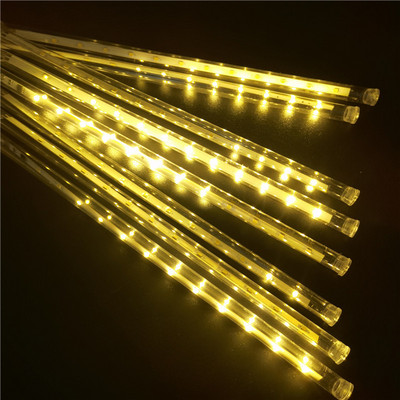 8 cijevi LED meteorska kiša Vilinske svjetiljke Ulični vijenci Božićna svjetla Vanjski vrt DIY Božićni ukrasi za dom