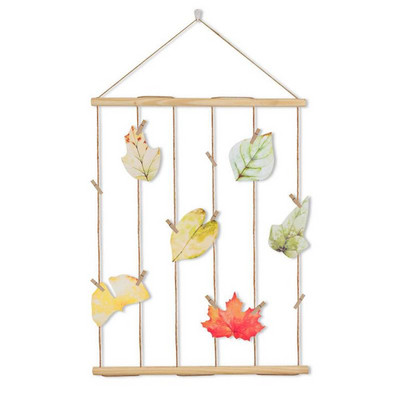 Rankų darbo medinės raištelės, apšviestos nuotraukų kabyklos spaustukai nuotraukoms su LED pakabinami nuotraukų ekrano segtukai koliažas sieninių virvelių rėmelis K3e9