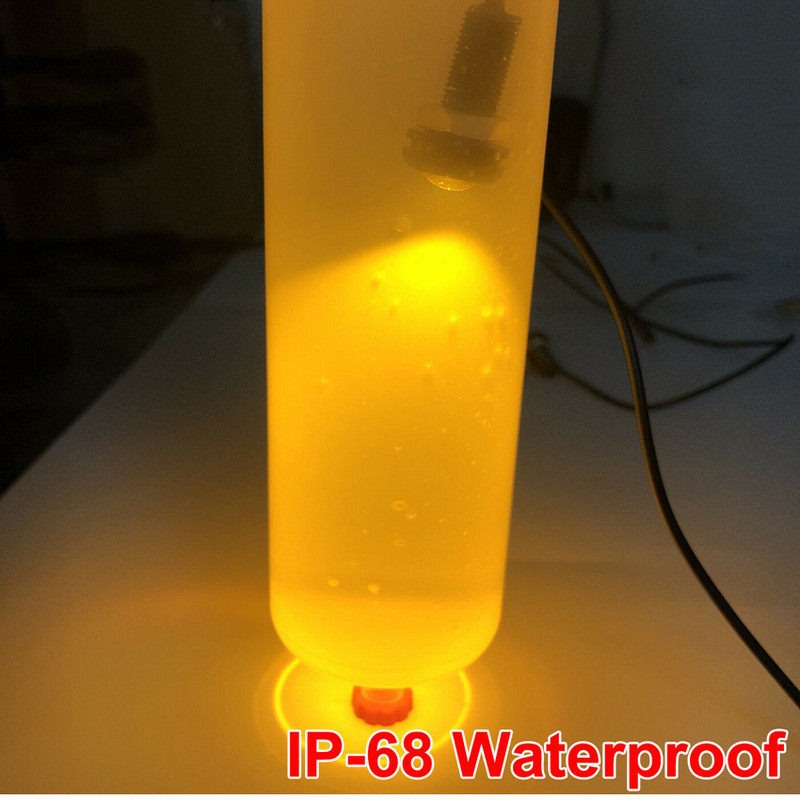 4 τμχ Φωτιστικό σκάφους LED Αδιάβροχο Spreader Outrigger Transom Underwater Night Marine Dock Pool Pond Fountain Εξωτερικός φωτισμός