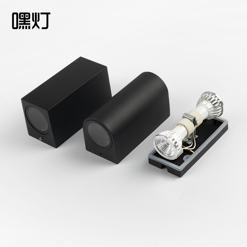 Vízálló beltéri kültéri Led fali lámpák 3W/6W LED alumínium fali lámpa Kerti lámpák Modern fali lámpák tornácos lámpafal