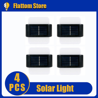 Lampă solară de perete în aer liber impermeabilă curte peisaj lampă decorativă grădină balcon atmosferă lampă de spălat