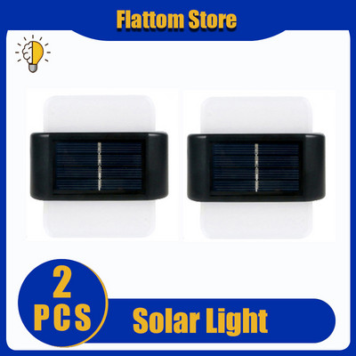 Lampă solară de perete în aer liber impermeabilă curte peisaj lampă decorativă grădină balcon atmosferă lampă de spălat