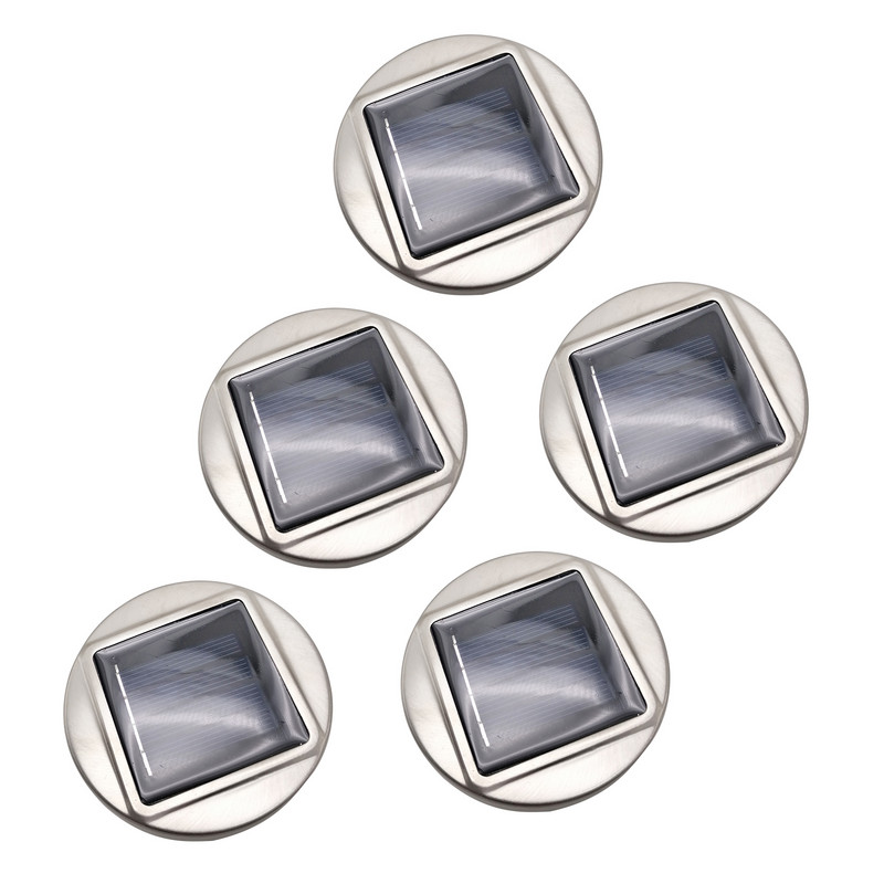 5 vnt Žibintų dovanos Saulės šviesa Mūrinis stiklainio dangtelis Neperšlampamas vakarėlis lauko sodo dekoras 20 LED Vestuvių stygos naktinės lempos fėja