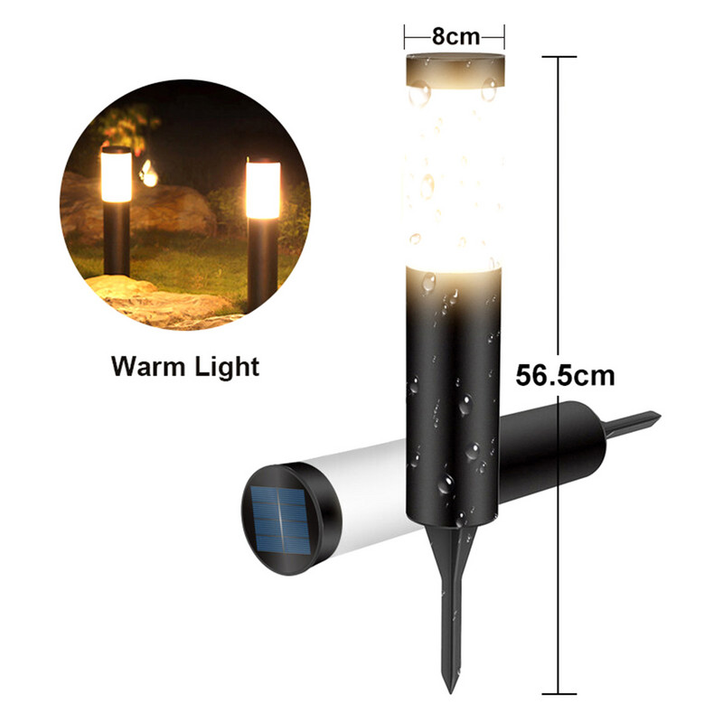 LED vanjske solarne svjetiljke za travnjak Svjetla za staze Vodootporne svjetiljke Ulična rasvjeta za uređenje vrta Svjetla za staze na solarni pogon