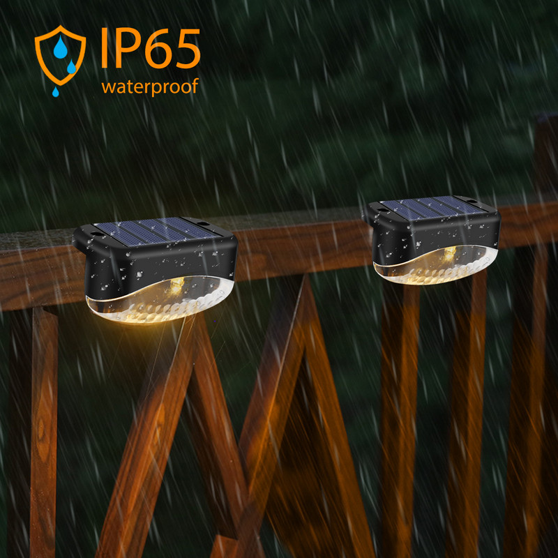 4 gab Saules LED gaisma āra dārza apgaismojumam IP65 āra dārza apgaismojuma saules bateriju lampa silta gaisma ar saules enerģiju darbināma dekoratīvā gaisma
