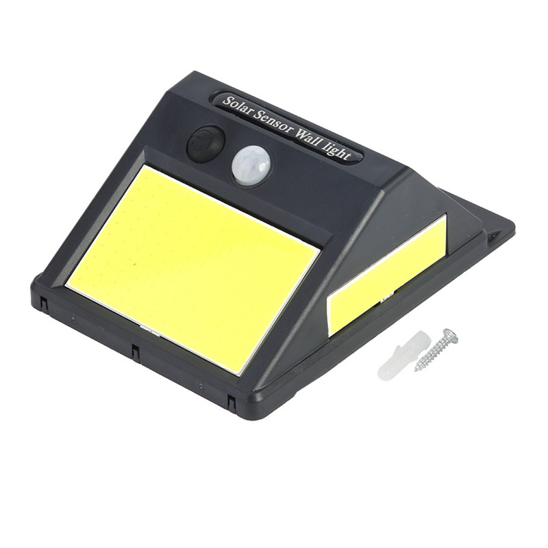 Saules paneļa sienas lampa dekoratīvā gaisma dārza nakts lampas dekoratīvā drošības sienas lampa āra apgaismojuma piederumiem