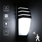 Kültéri vízálló LED fali lámpák AC90-260V Alumínium Udvari Kerti Veranda folyosói Retro fali lámpa