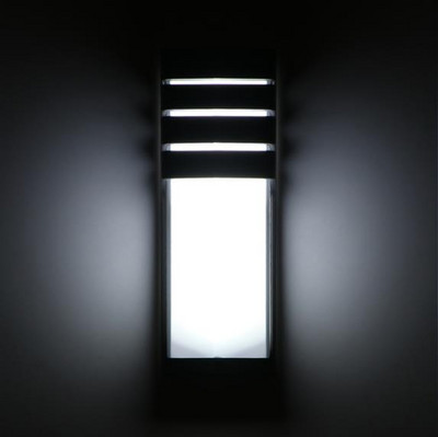 Kültéri vízálló LED fali lámpák AC90-260V Alumínium Udvari Kerti Veranda folyosói Retro fali lámpa