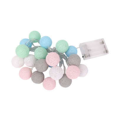 USB pamučna loptica LED svjetiljka Blagdanska svjetla Viseća ukrasna lampa Božićno vjenčanje Vrtna zabava Vanjska dekoracija Lanterna