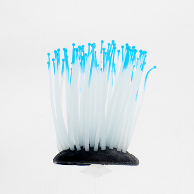 Szilikon izzó mesterséges tengeri levél tartályfény akvárium korall növények víz alatti lámpák háziállatok dekoráció gomba mesterséges korall