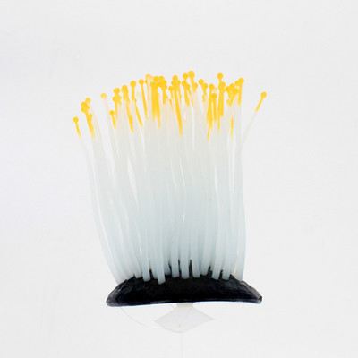 Szilikon izzó mesterséges tengeri levél tartályfény akvárium korall növények víz alatti lámpák háziállatok dekoráció gomba mesterséges korall