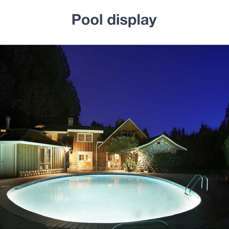 Lumină subacvatică LED RGB Proiector anticoroziv rezistent la apă pentru fântână acvariu piscină lumină fântână 12V