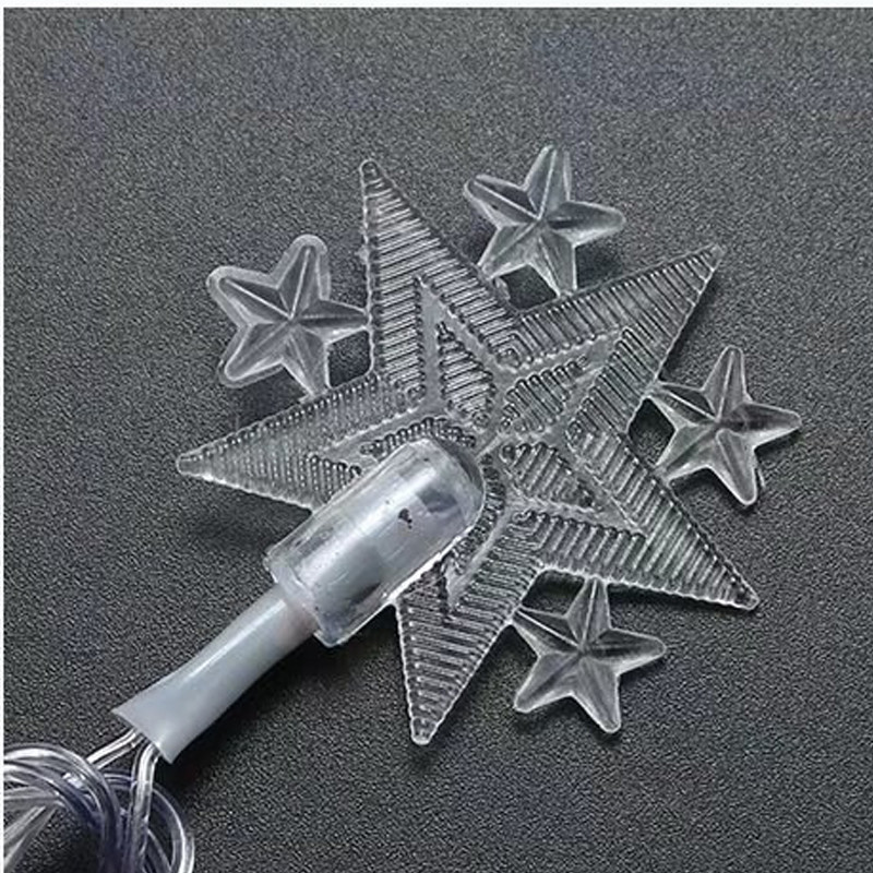 Ramadan Eid Al-Fitr šviesos styginiai mėnulio formos LED žibintas, skirtas šventiniam vakarėliui. Lauko girliandos dekoras Pasakų sodo vestuvių dekoravimas