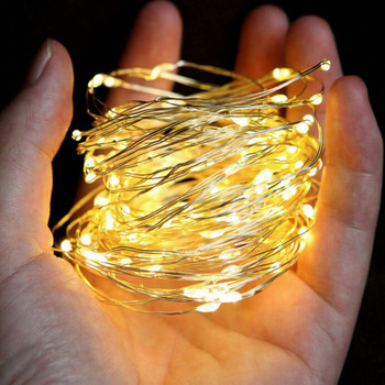 USB String Lights LED Αδιάβροχα Fairy Lights για Χριστουγεννιάτικο Δέντρο Γαμήλιο πάρτι Γιορτινή κρεβατοκάμαρα γιρλάντα επιτραπέζια διακόσμηση σπιτιού