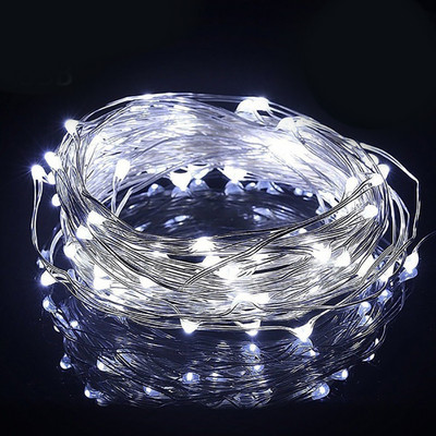 Ar USB darbināmas LED stīgu gaismas Ūdensnecaurlaidīgas pasaku gaismas Ziemassvētku eglīšu ballītei Kāzu svētkiem Guļamistabas vītnes galda mājas dekors