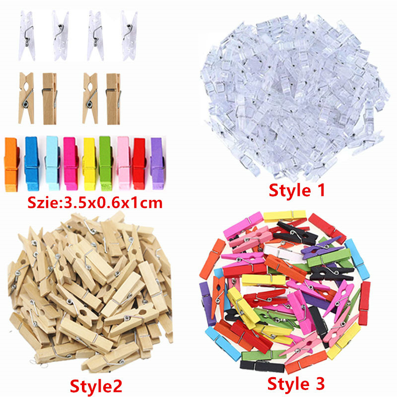 LED stīgu gaismas 5 M/10 M 3 krāsu foto klips Fairy Lights āra baterijām darbināms vītnes Ziemassvētku rotājums ballītei kāzu DIY