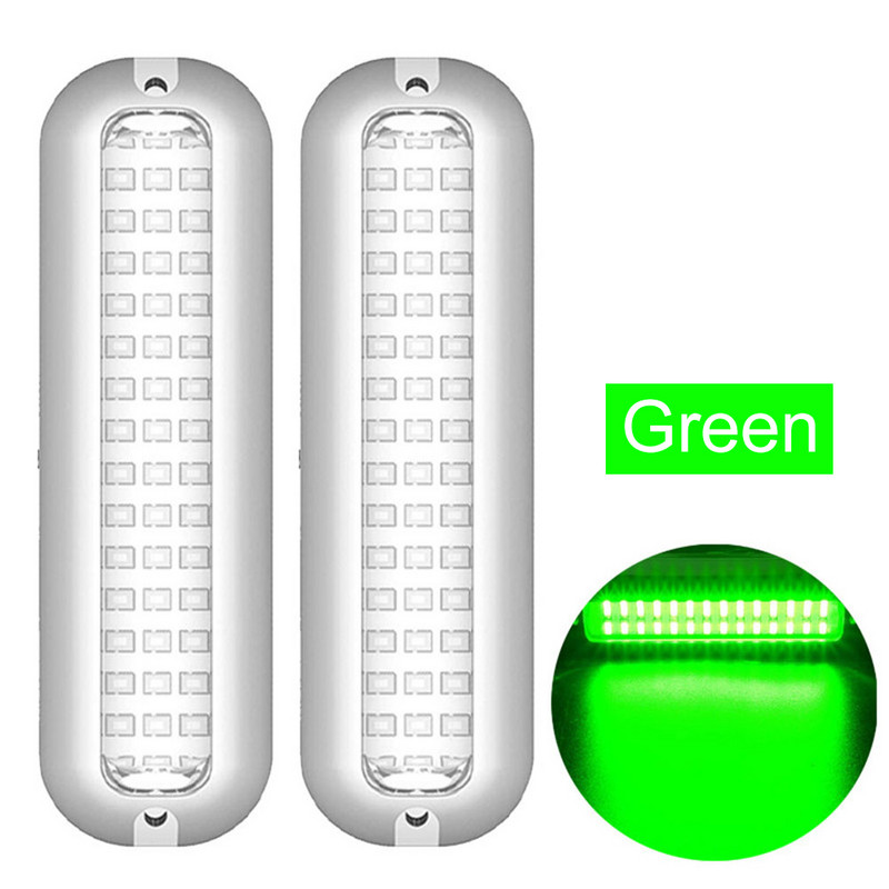 42LED jahtas zemūdens gaisma nerūsējošā tērauda jūras navigācijas gaisma IP68 ūdensizturīga jūras laivas lampa 80 W jahtas laivas piederumi