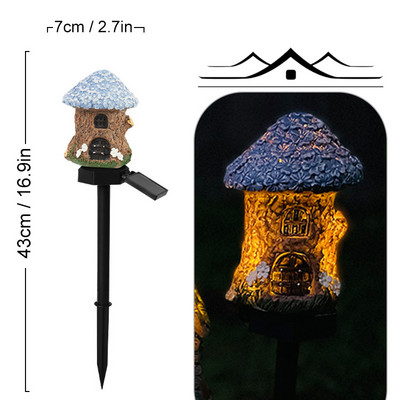 Solar Rabbit Egg Φωτιστικό γκαζόν Εξωτερικού κήπου Πασχαλινό ντεκόρ Φωτιστικό εδάφους LED Αδιάβροχο γρασίδι τοπίο αυλής