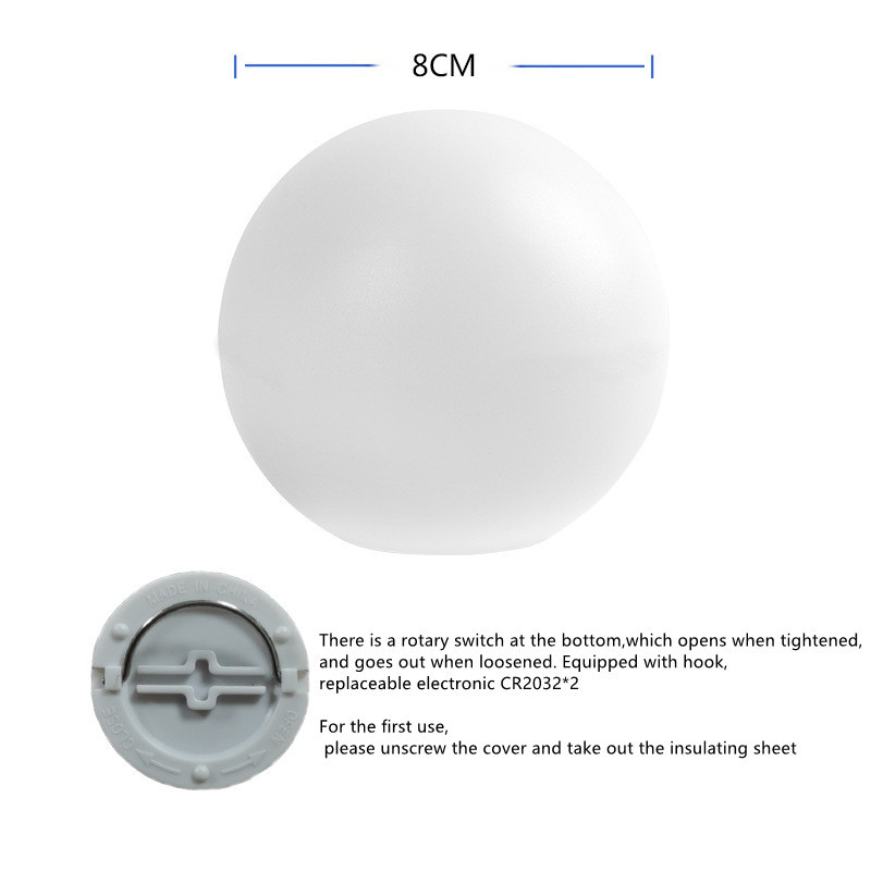 Peldošs baseina apgaismojums 16 krāsu dīķa LED lodīšu gaismas burbuļvannas lampa ar tālvadības zemūdens laternu peldbaseina āra apgaismojumu