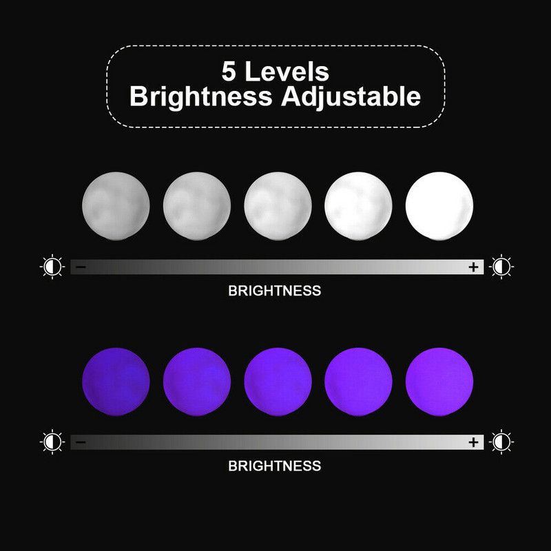 Peldošs baseina apgaismojums 16 krāsu dīķa LED lodīšu gaismas burbuļvannas lampa ar tālvadības zemūdens laternu peldbaseina āra apgaismojumu