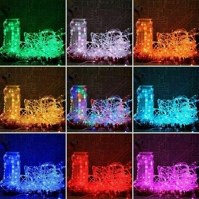 Napelemes lámpafüzér kültéri dekoráció