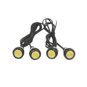 4PCS 12V Vodootporno LED svjetlo za stijene ATV SUV Terenski kamion Podvozje Trail Rig Vanjska rasvjeta