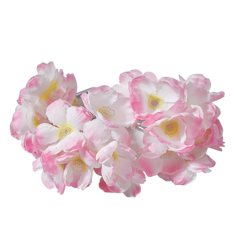 Kénytelen orchidea virágos LED füzérlámpák, virágos ünnepi világítás, vázavirág, bulirendezvények fénydekorációja, tündéri hálószoba dekoráció