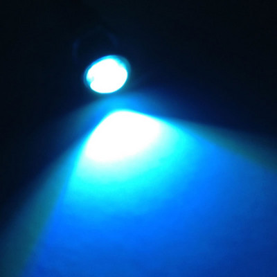 (4) Plavo LED svjetlo za čamac Srebrna vodootporna paluba od 12 V za Enzo Malibu Wakesetter MasterCraft X podvodni jetski Aquatrax R-12X