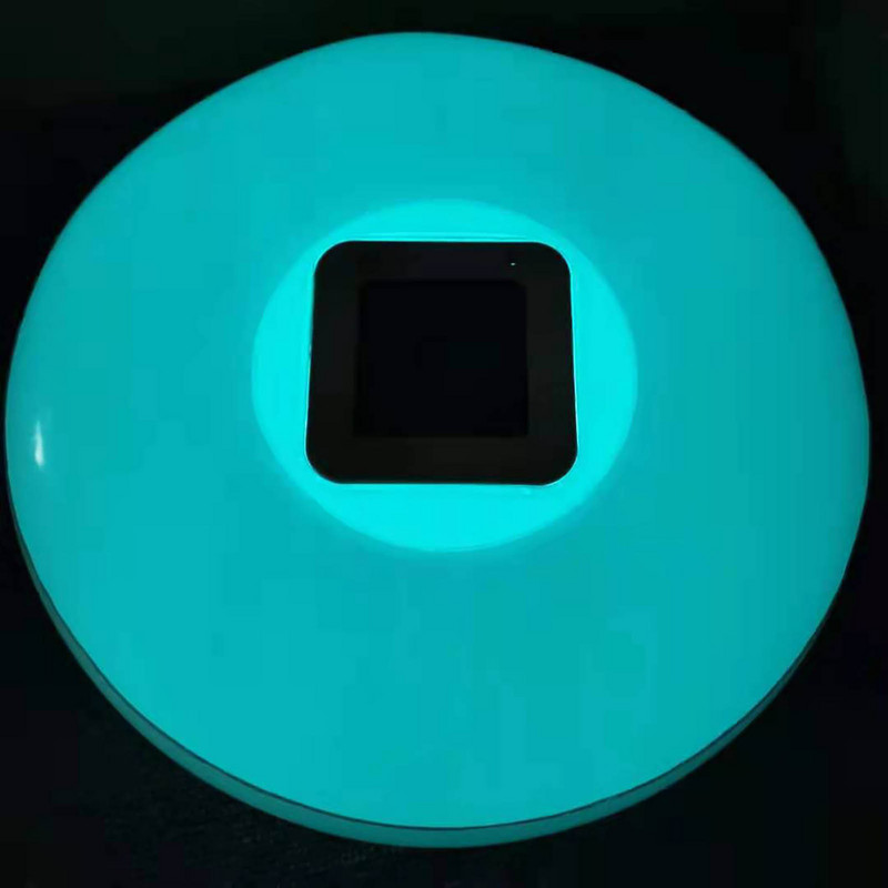 Saulės plūduriuojanti šviesa plaukimo baseino LED saulės energijos kelių spalvų kintamoji vandens dreifo lempa, skirta tvenkiniui žuvims