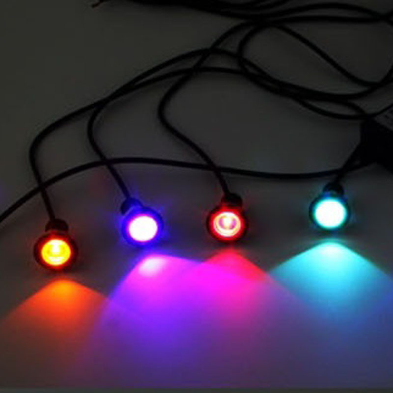 4 gab. LED laivas gaisma, ūdensnecaurlaidīga balstu izkliedētāja transom zemūdens troļļu jūras doka nakts gaisma āra apgaismojums