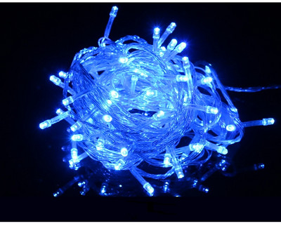 led božićna svjetla vijenci Svjetla 100 LED 10M Božićna svjetla vanjski božićni ukrasi AC 110V 220V svjetlo od pamučne kuglice Deco