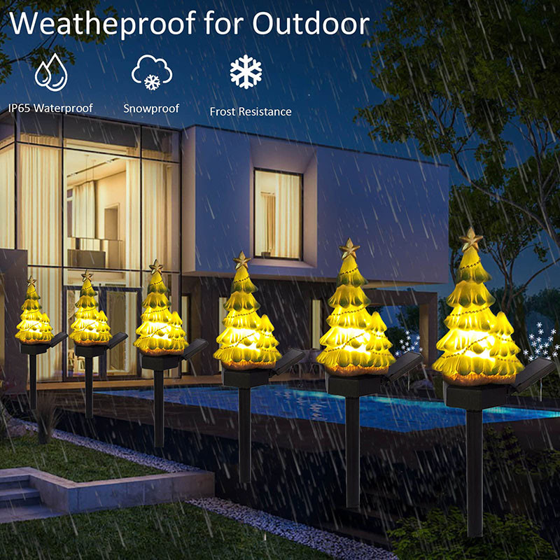 Saules Ziemassvētku dārza gaismas Ziemassvētku vecītis Sniegavīrs Ziemassvētku eglīšu dekors āra ūdensnecaurlaidīgs zāliena lampas pagalms Ielu celiņu parka apgaismojums