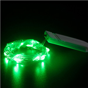 10db LED Fairy String Lights elemmel működő LED rézhuzalos lámpák kültéri vízálló palacklámpák hálószoba dekorációhoz