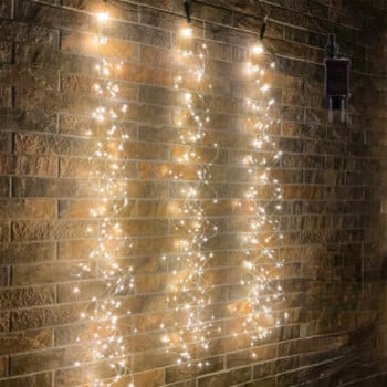 Κουμπιά 1M String Lights Κουτί μπαταρίας Χάλκινο συρμάτινο φανάρι για λουλούδια γάμου Κουτί δώρου Χριστουγεννιάτικα διακοσμητικά Λωρίδα φωτός Led