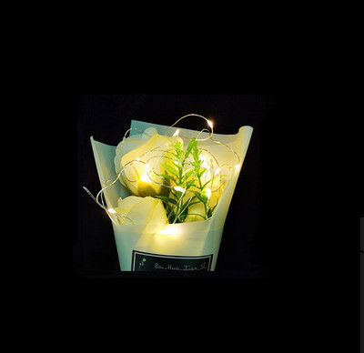 1M Fényfüzér Gomb Elemdoboz Rézdrót Lámpás Házasság Virágok Torta Ajándékdoboz Karácsonyi Dekoráció Led Fénycsík