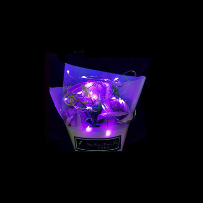 1M Fényfüzér Gomb Elemdoboz Rézdrót Lámpás Házasság Virágok Torta Ajándékdoboz Karácsonyi Dekoráció Led Fénycsík