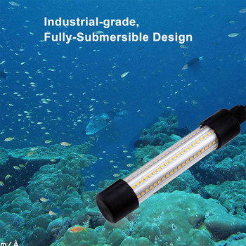 20W DC/AC 12V 126 LED 5M жична зелена водоустойчива LED привличаща стръв риба потопяема светлина за подводен риболов