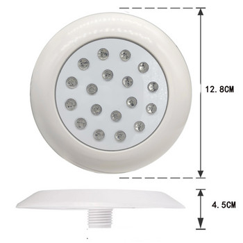 DC12V 108 LED светлина за плувен басейн Водоустойчив IP68 Топло бяло потопяемо осветление Подводна нощна лампа Piscina Външен прожектор