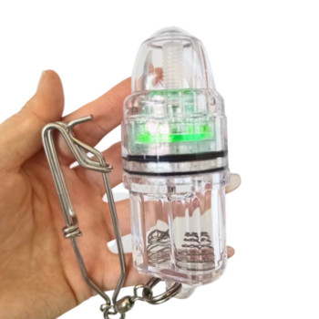 2 бр. Светлина за риболовна примамка LED светлина за риболов Атрактанти Водоустойчива лампа за дълбоко падане Риболовна лампа Стръв Оборудване за примамка Риболовни аксесоари