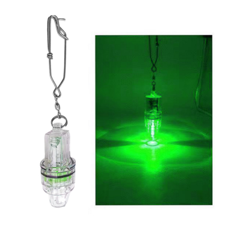 2gab makšķerēšanas mānekļu gaismas LED makšķerēšanas gaismas atraktanti Deep Drop ūdensizturīgs zvejas lampas ēsmas māneklis makšķerēšanas piederumi