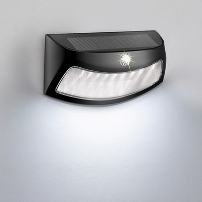 Āra saules sienas lampa ūdensnecaurlaidīga kustības sensora gaismas dārza dekoratīvās LED gaismas āra apgaismojums pagalma žogs ielas laterna